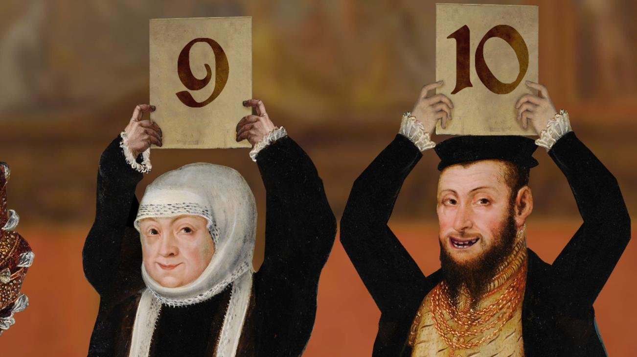 Una scena di The Procession to Calvary