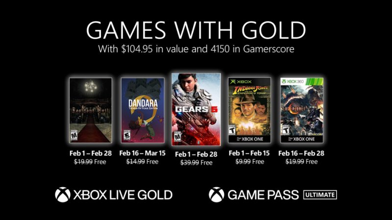 Xbox Game With Gold Febbraio 2021 Xbox Game With Gold Febbraio 2021