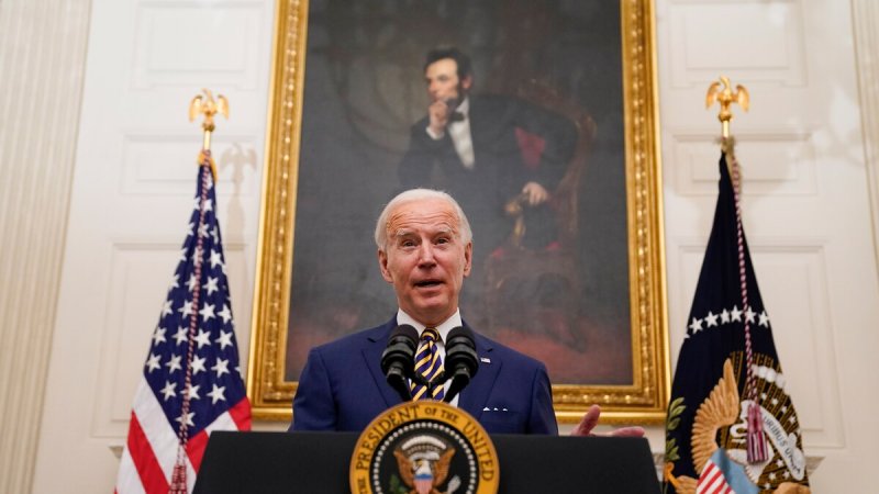 Il Presidente degli USA Joe Biden.