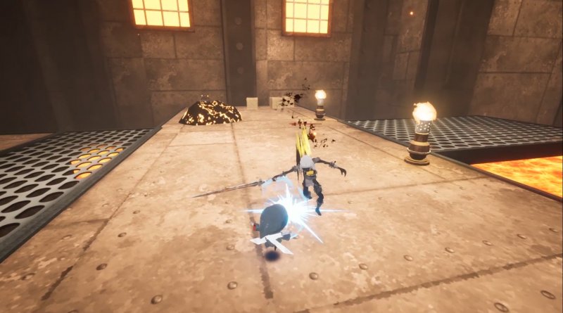 Blue Fire propone azione, piattaforme e combattimenti d'altri tempi