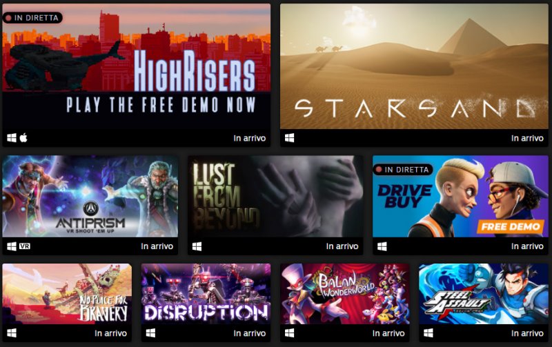 Steam Festival Giochi Steam Festival Giochi