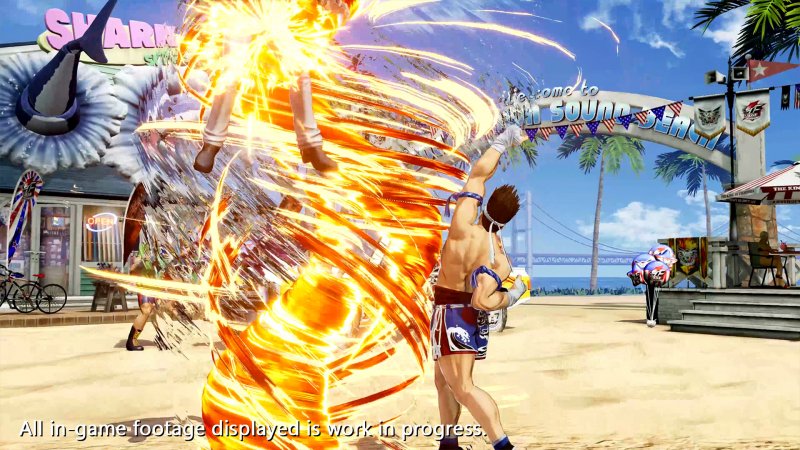 The King of Fighters 15, Joe Higashi esegue il suo Hurricane Upper potenziato The King of Fighters 15, Joe Higashi esegue il suo Hurricane Upper potenziato