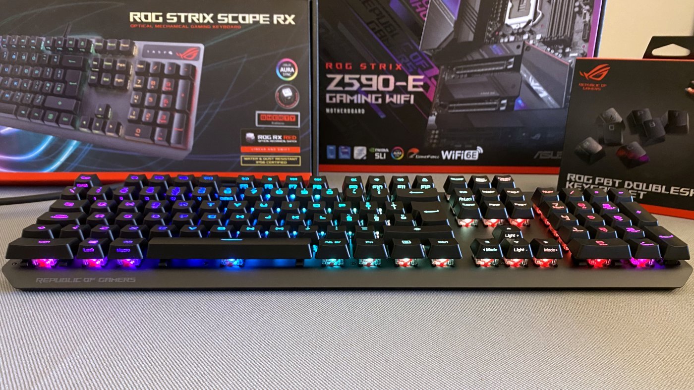 Asus rog strix scope rx обзор