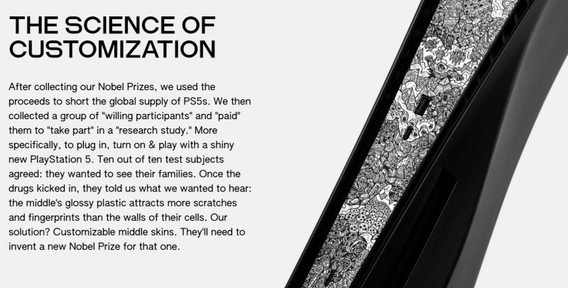 Le cover Dbrand danno sicuramente più personalità alla vostra PS5.