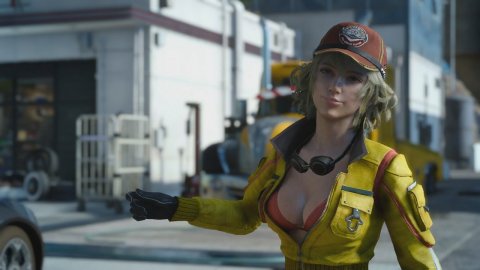 Final Fantasy 15: Cindy's cosplay signed shiska14 will make your head spin