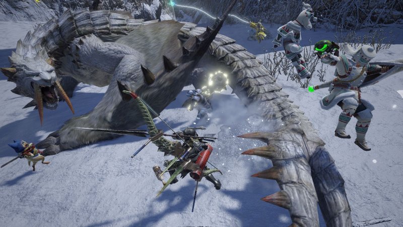 Monster Hunter Rise: il Barioth è un'altra vecchia conoscenza. Monster Hunter Rise: il Barioth è un'altra vecchia conoscenza.