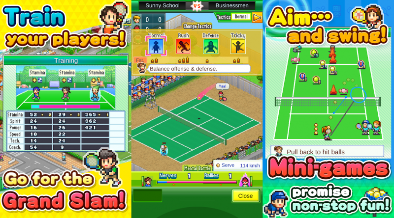 Tennis Sport Club: manageriale mobile