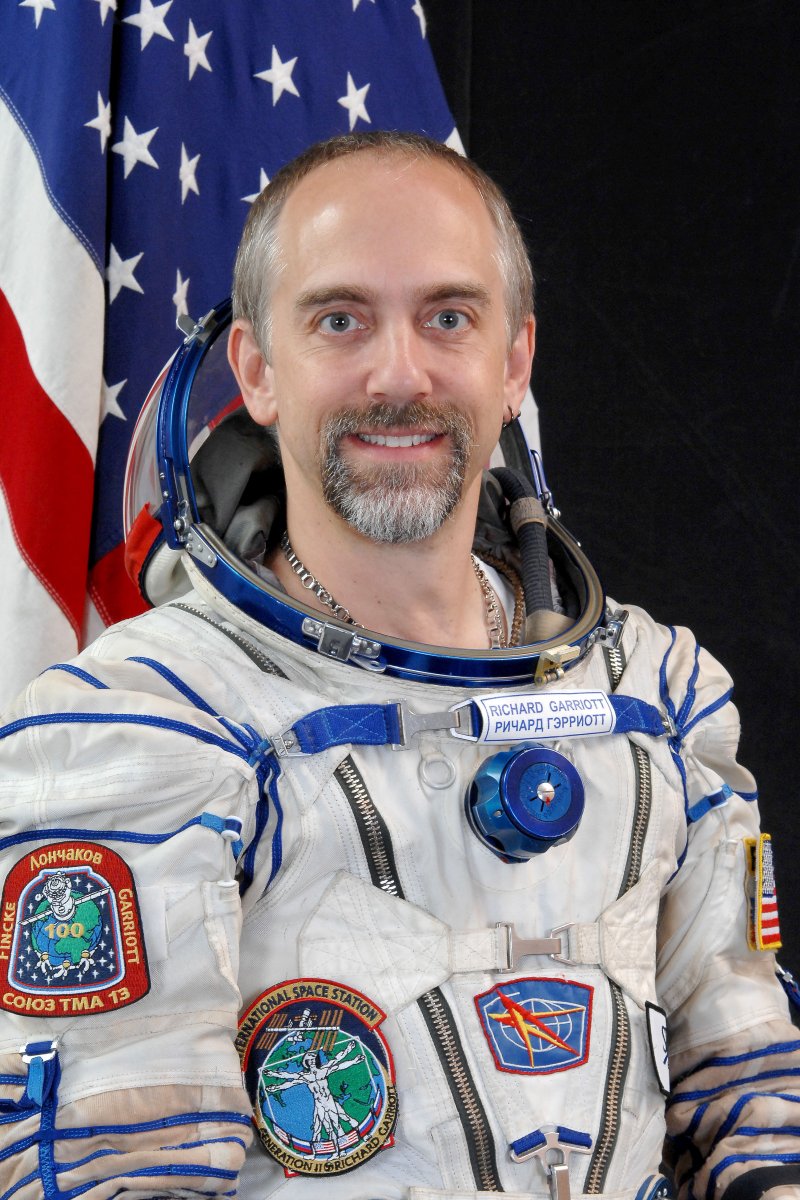 Richard Garriott è il primo essere umano a essere stato nello spazio