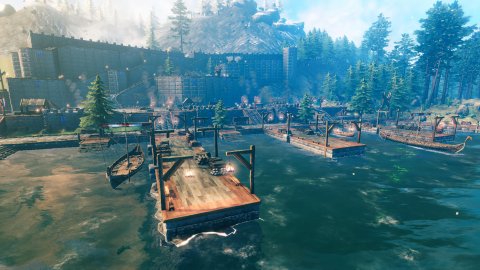 Valheim: World of Warcraft Stomwind Harbor recreated, incredible achievement