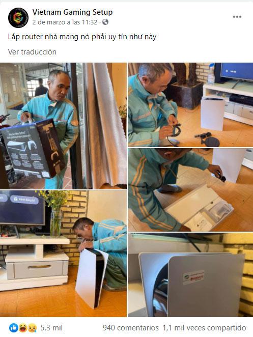 PS5 spacciata per router da un uomo in Vietnam: ecco le foto. PS5 spacciata per router da un uomo in Vietnam: ecco le foto.