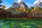Skyrim: modder trasforma per sbaglio Riften in una città di formaggio - Notizia