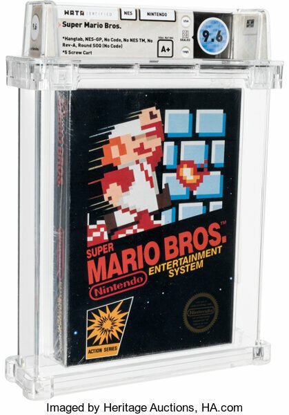 La copia di Super Mario Bros. all'asta per 300.000 dollari La copia di Super Mario Bros. all'asta per 300.000 dollari