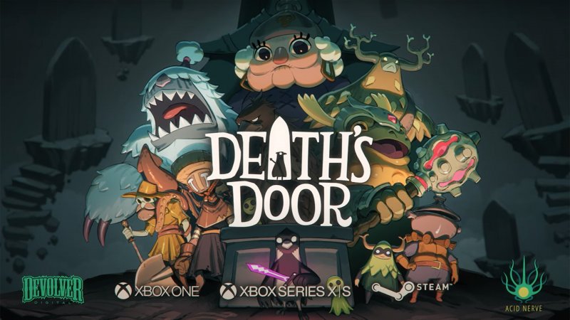 Death's Door, l'artwork ufficiale. Death's Door, l'artwork ufficiale.
