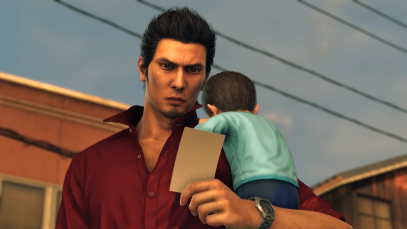 Yakuza 6: The Song of Life, Kazuma Kiryu porta a spasso il piccolo Haruto Yakuza 6: The Song of Life, Kazuma Kiryu porta a spasso il piccolo Haruto