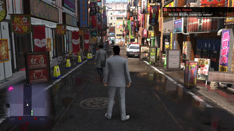 Le strade di Kamurocho in Yakuza 6 Le strade di Kamurocho in Yakuza 6