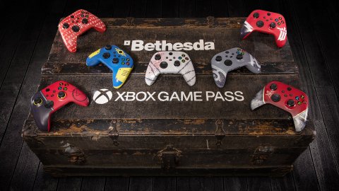 Xbox: 7 Bethesda-themed controllers as a gift with giveaway, available now
