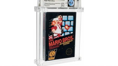 Super Mario Bros, rare copy sold at a record price: $ 660,000