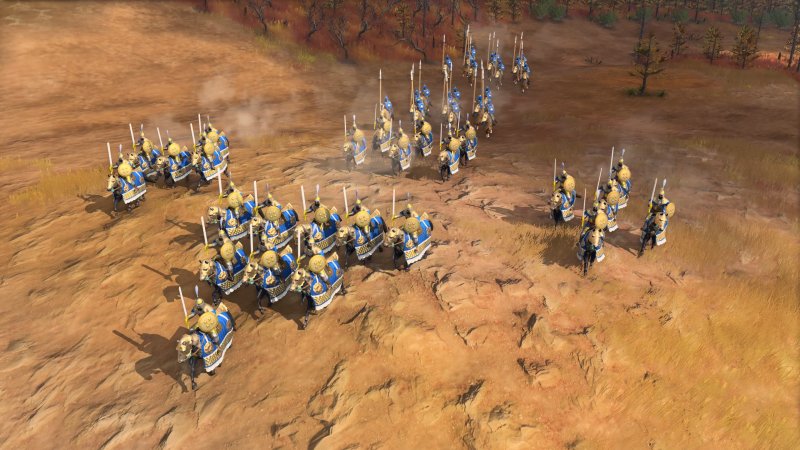 Un esercito schierato sul campo di battaglia Un esercito schierato sul campo di battaglia