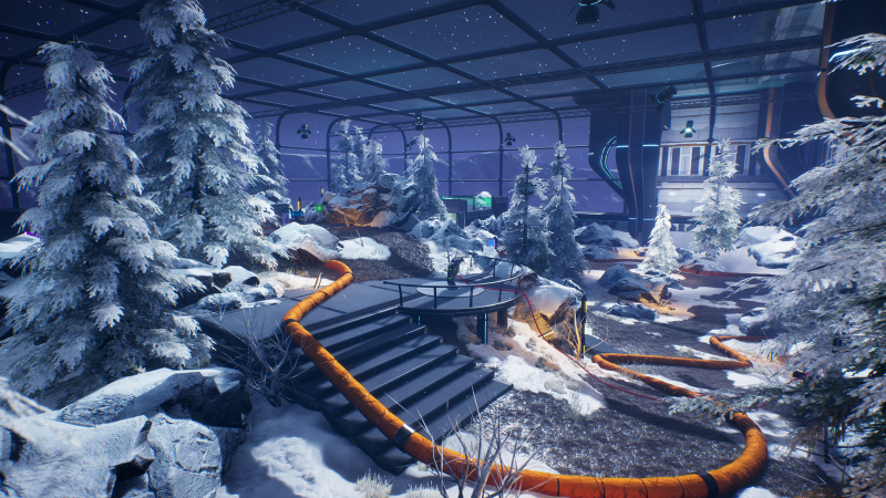 Relicta, uno degli scenari del gioco