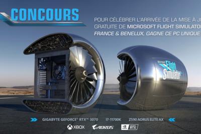 Microsoft Flight Simulator gives away 2 questionable-looking PCs to celebrate the French-speaking update