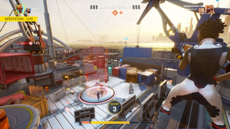 Una scena di Quantum League.