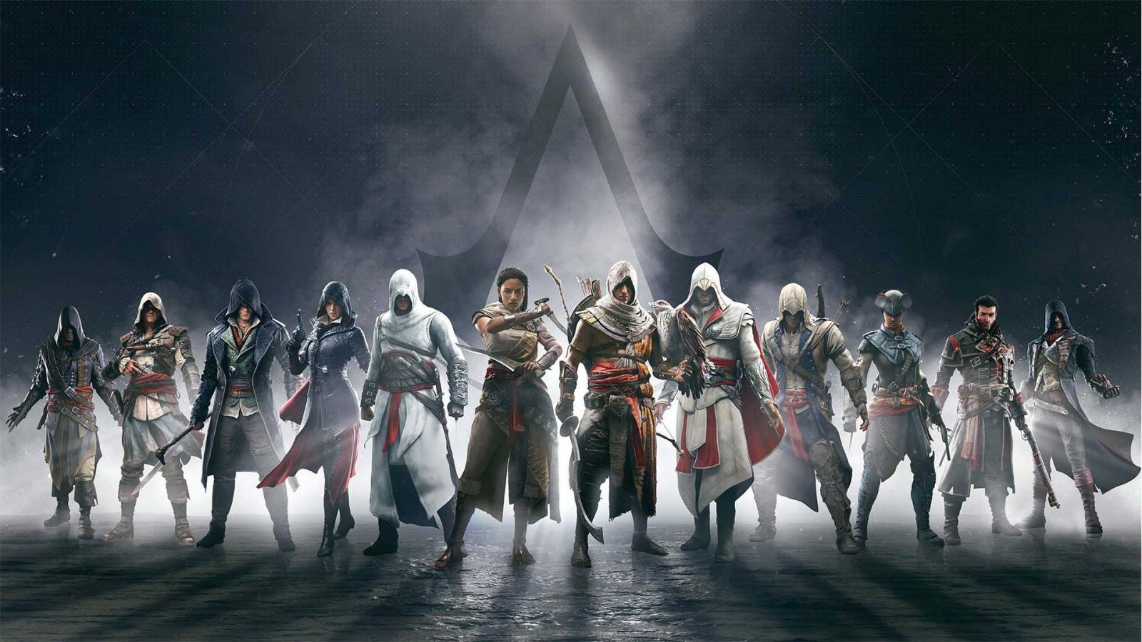 Alcuni dei personaggi della serie Assassin's Creed