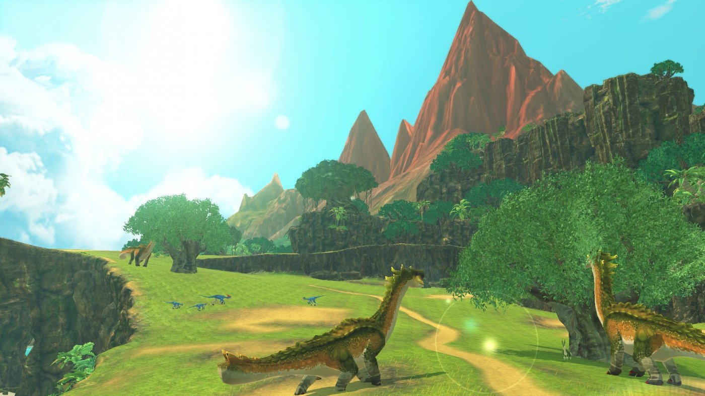 Monster Hunter Stories 2: le mappe all'esterno sono enormi.