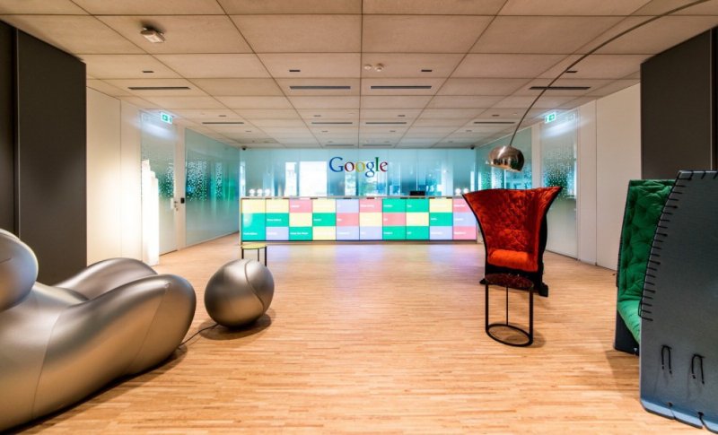 La sede di Google Italia a Milano.