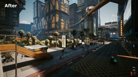 Cyberpunk 2077: improved shadows and more with the True Next-Gen Shadows mod