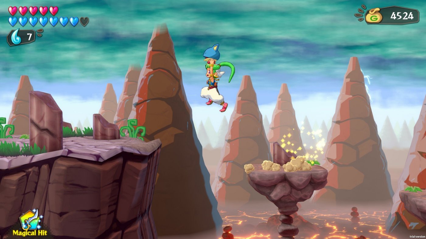 Wonder boy asha in monster world прохождение