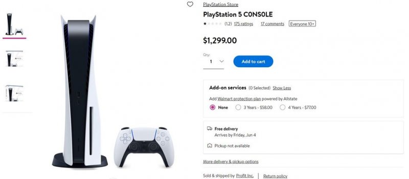 Una PS5 venduta a un prezzo folle