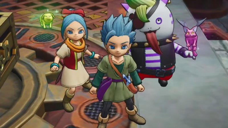 Dragon Quest Treasures, heroes Eric and Mia