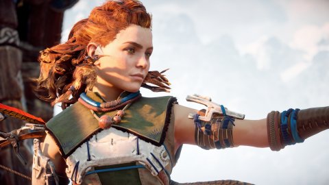 Horizon Forbidden West: Anastasya Zelenova's Aloy cosplay challenges a Thunder Devourer