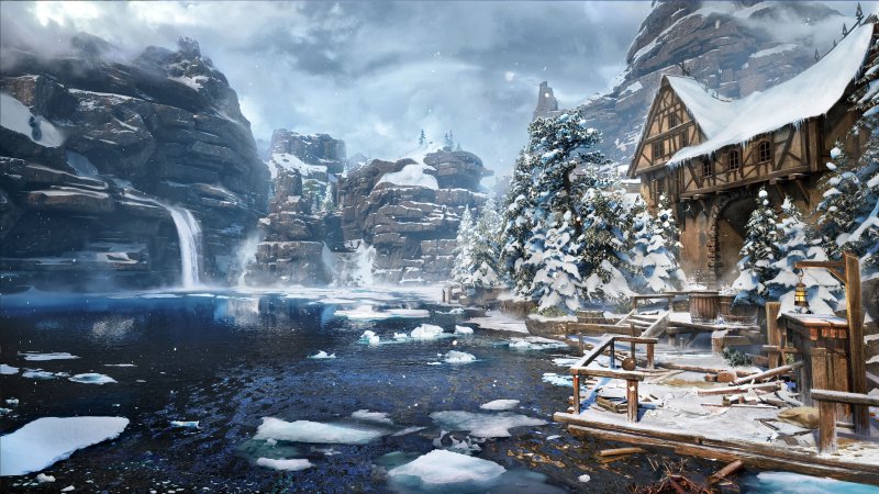 La prima area è molto fredda