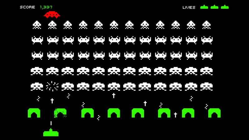 Noi contro la flotta aliena di Space Invaders