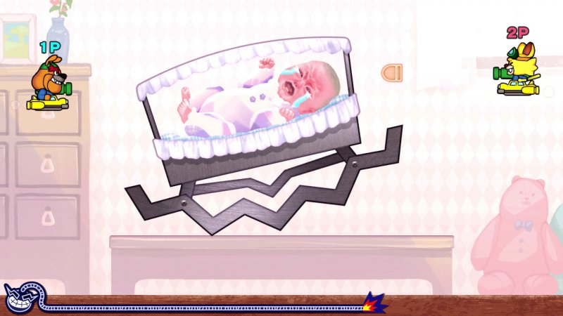 WarioWare: Get It Together!: forse non c'è immagine migliore per comunicare quanto sia kitsch questo gioco. WarioWare: Get It Together!: forse non c'è immagine migliore per comunicare quanto sia kitsch questo gioco.