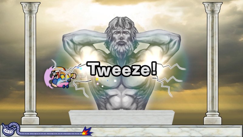 Anche gli dei si radono le ascelle, parola di WarioWare: Get It Together! Anche gli dei si radono le ascelle, parola di WarioWare: Get It Together!