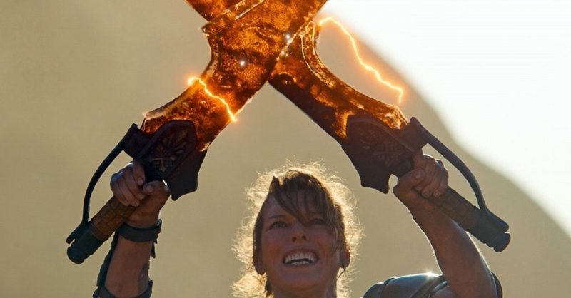 Monster Hunter, una scena del film. Monster Hunter, una scena del film.