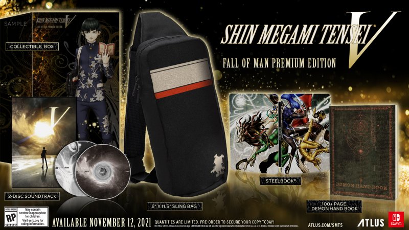 Shin Megami Tensei 5, la Premium Edition. Shin Megami Tensei 5, la Premium Edition.