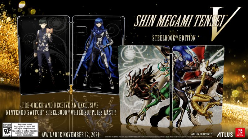 Shin Megami Tensei 5, la Steelbook Edition. Shin Megami Tensei 5, la Steelbook Edition.