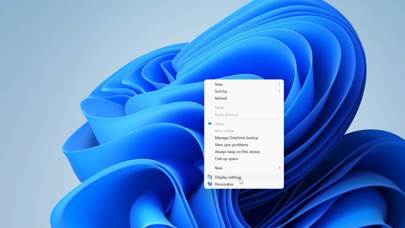 Il menu contestuale che si attiva col tasto destro del mouse