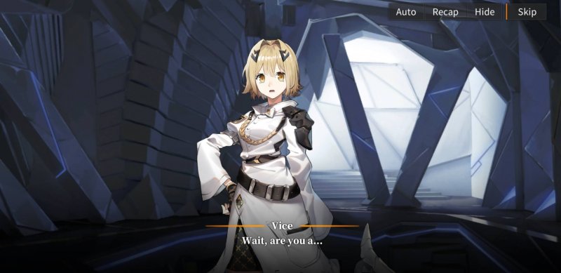 Alchemy Stars racconta la sua storia attraverso piacevoli dialoghi e schermate 2D semi-animate