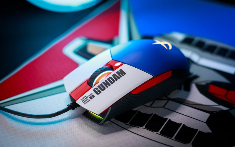 ASUS ROG Strix Impact 2 Gundam Edition, vista frontale