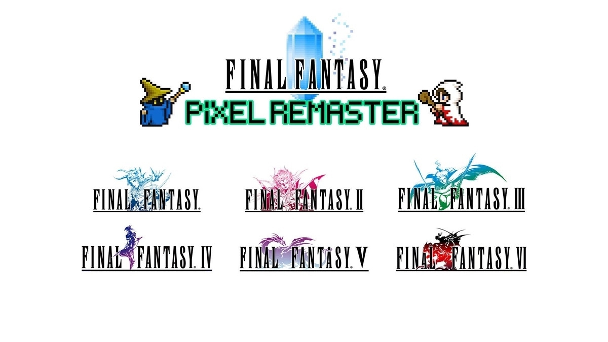ファイナルファンタジーピクセルリマスター：それはすでにフォントとコンテンツに関する論争です