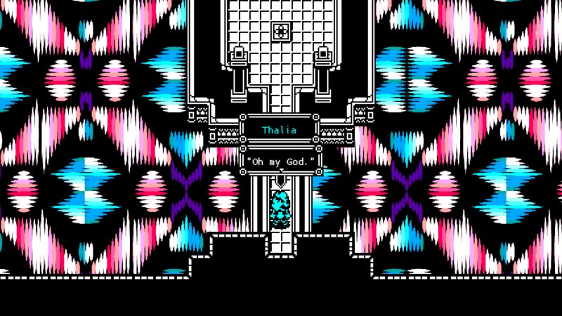 She Dreams Elsewhere: lo stile è un mix di bianco-nero e fondali psichedelici