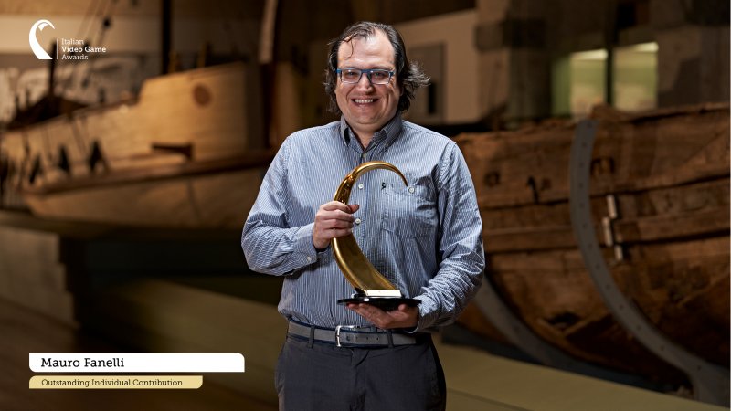 Mauro Fanelli, premiato per l'Outstanding Individual Contribution. Mauro Fanelli, premiato per l'Outstanding Individual Contribution.