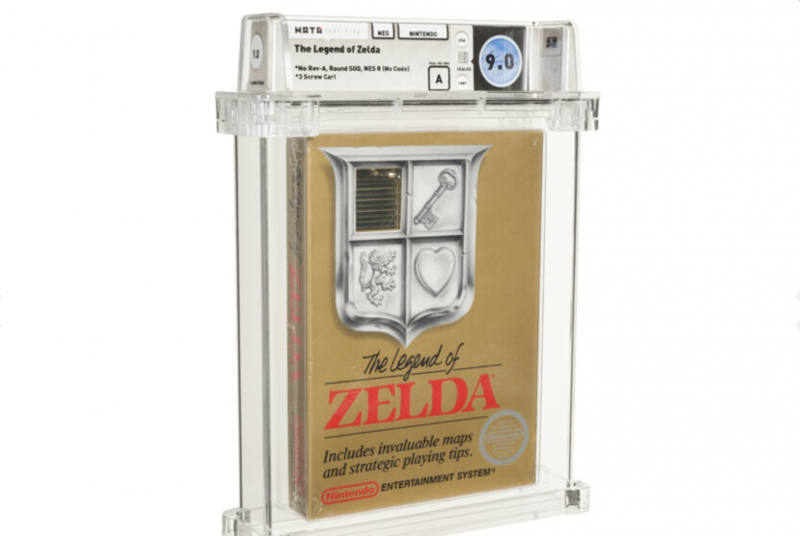 The Legend of Zelda, la copia rara venduta all'asta da Heritage Auctions The Legend of Zelda, la copia rara venduta all'asta da Heritage Auctions