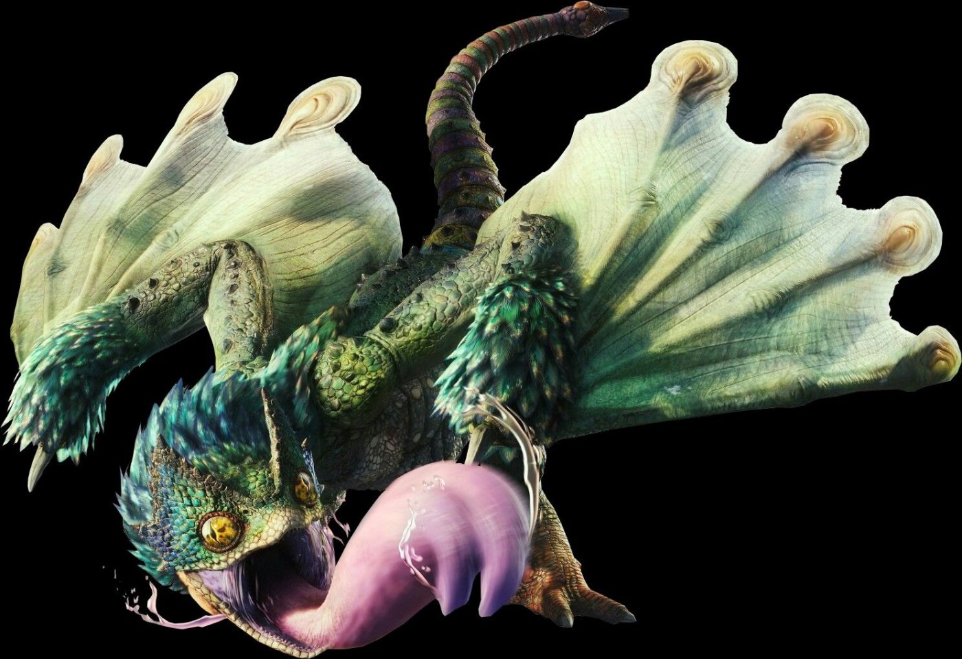 Il Pukei-Pukei in Monster Hunter World.