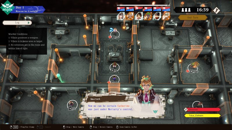 Crimesight, Sherlock realizza che Catherine non può essere la vittima in quanto sotto il controllo di Moriarty Crimesight, Sherlock realizza che Catherine non può essere la vittima in quanto sotto il controllo di Moriarty