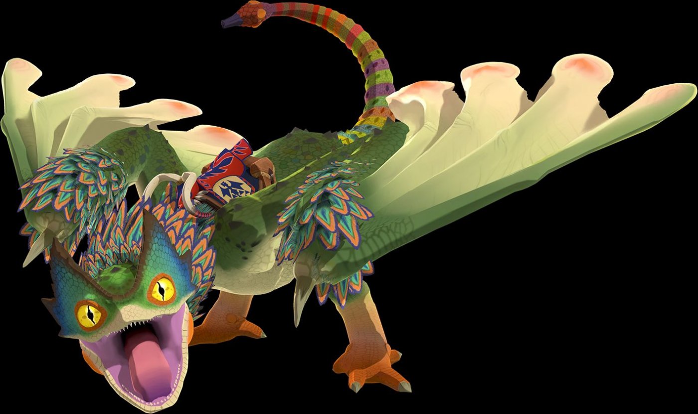 Il Pukei-Pukei in Monster Hunter Stories 2.